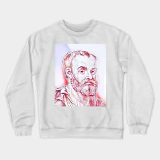 Galen Portrait | Galen Artwork | Line Art 3 Crewneck Sweatshirt